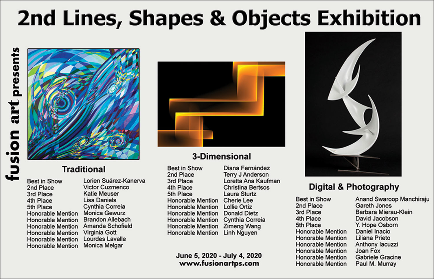 Lines, Shapes & Objects Art Exhibition
